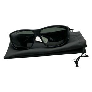 Polar Optics Sun Fitover Sunglasses Matte Black Gray PO FO-051 MBLK GRY